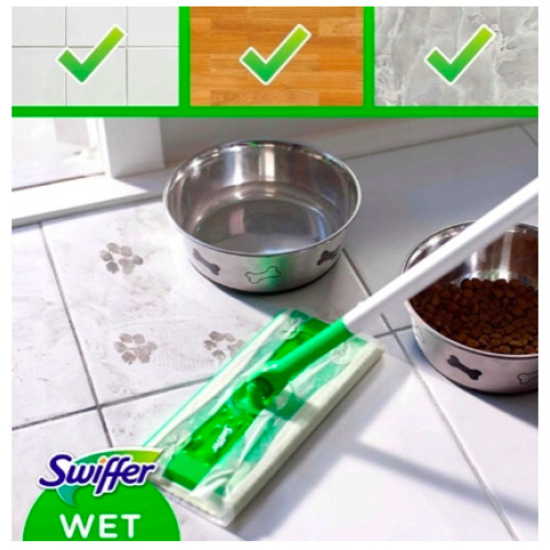 Набір для прибирання Swiffer 2in1 Kit Швабра + 1шт щітка від пилу + 8 шт сухих серветок для сухого прибирання